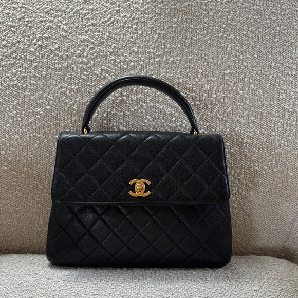 Vintage Chanel Top Handle Bag - Picture 1 of 11